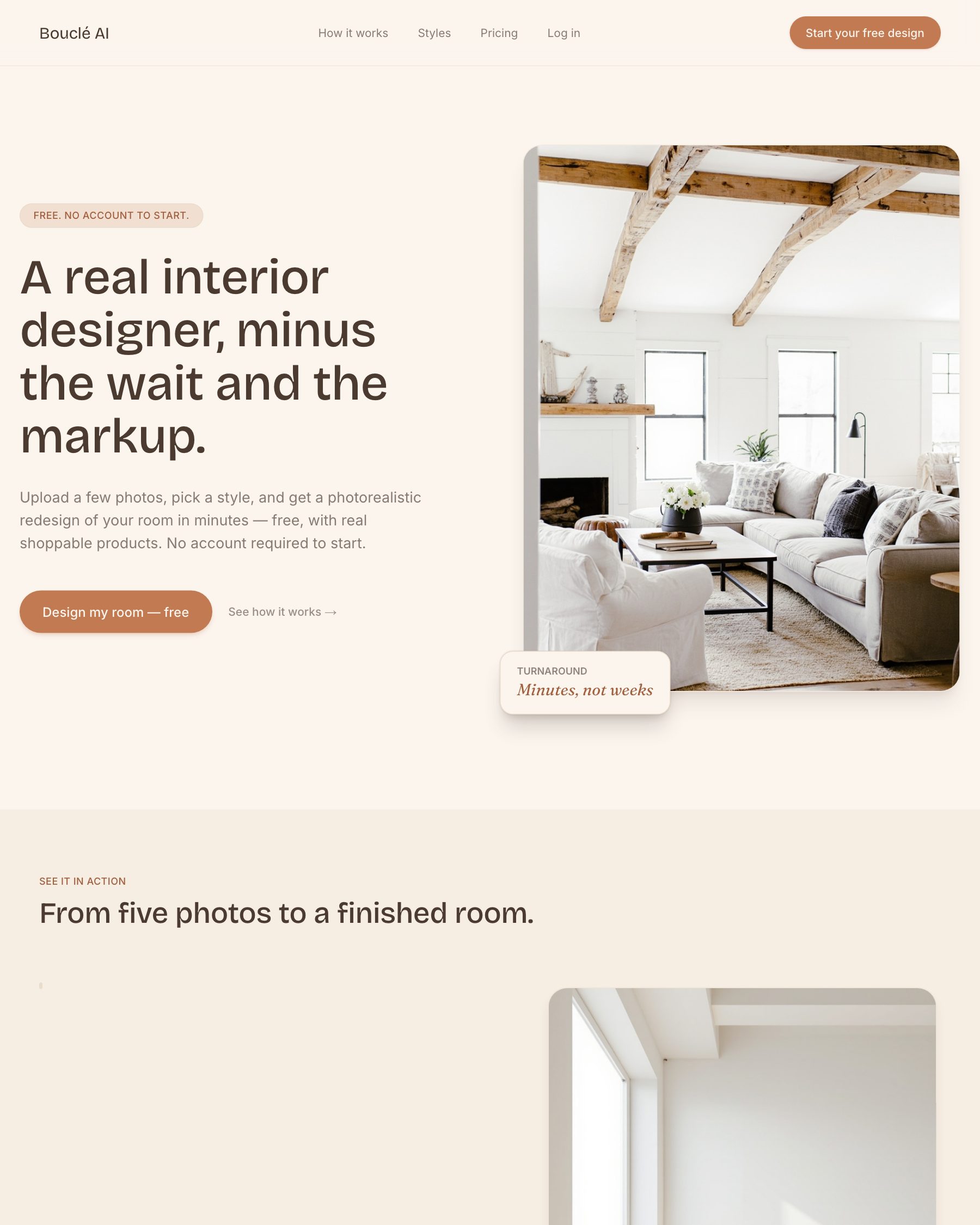 The free AI interior designer taking on the $300 consult
